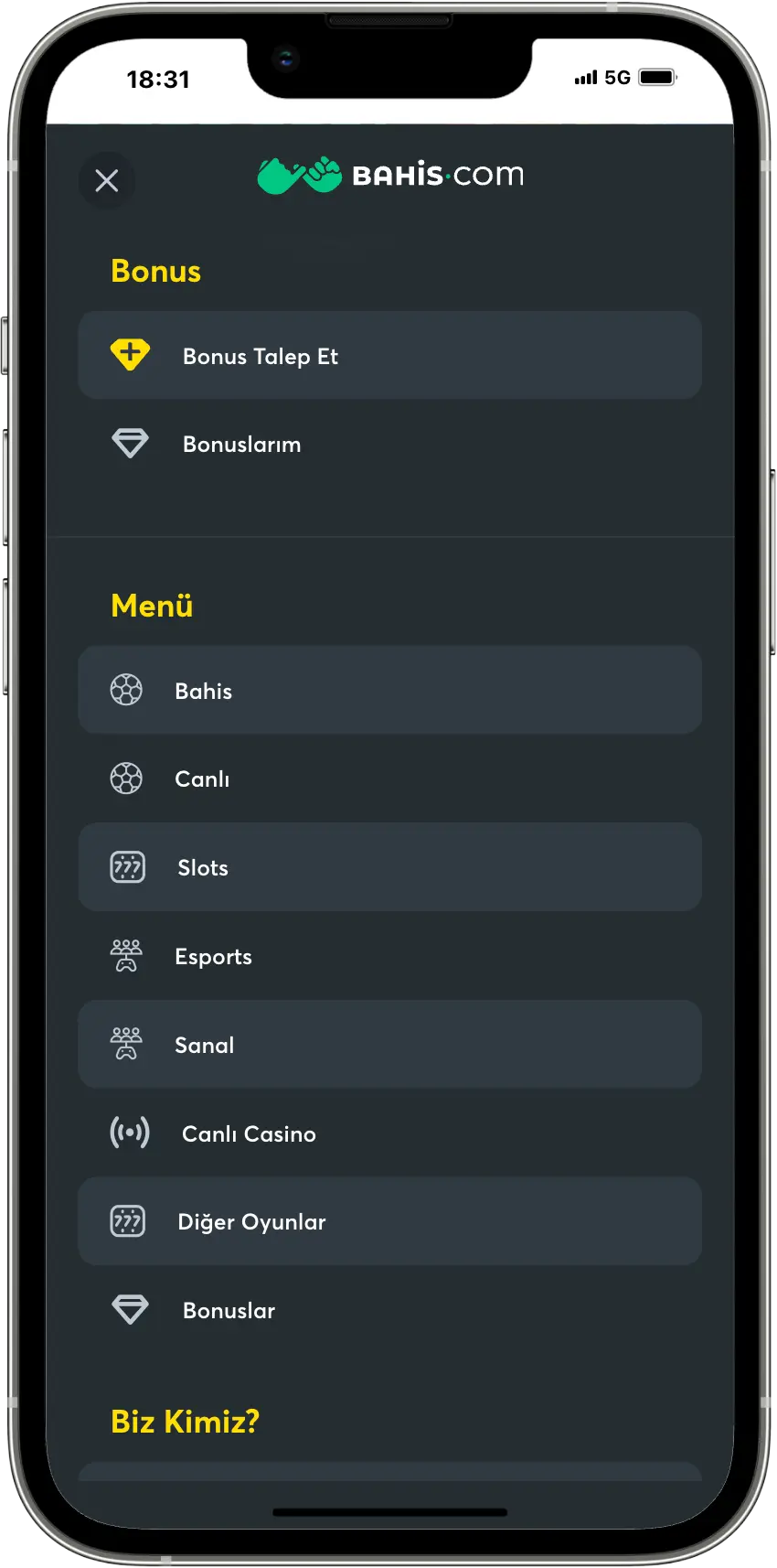 BahisCom app indir